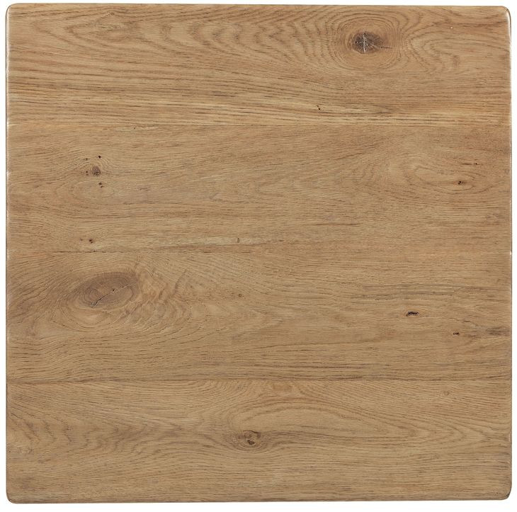 Driftwood Light Brown Square End Table