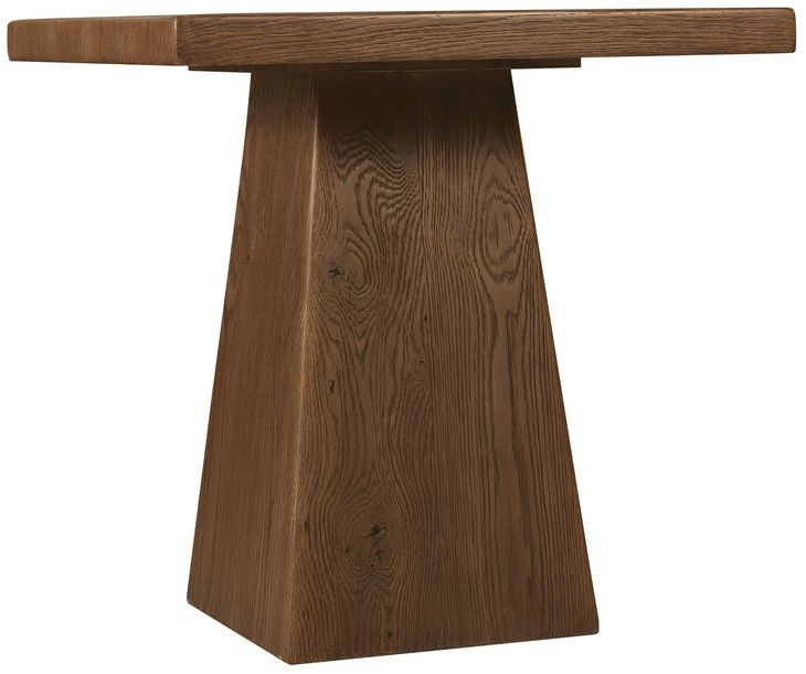 Driftwood Medium Brown Square End Table