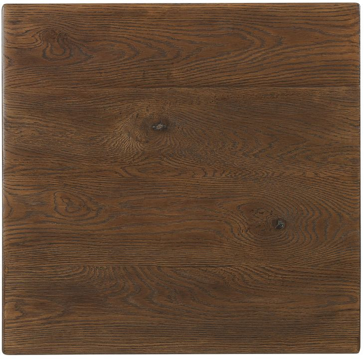 Driftwood Medium Brown Square End Table