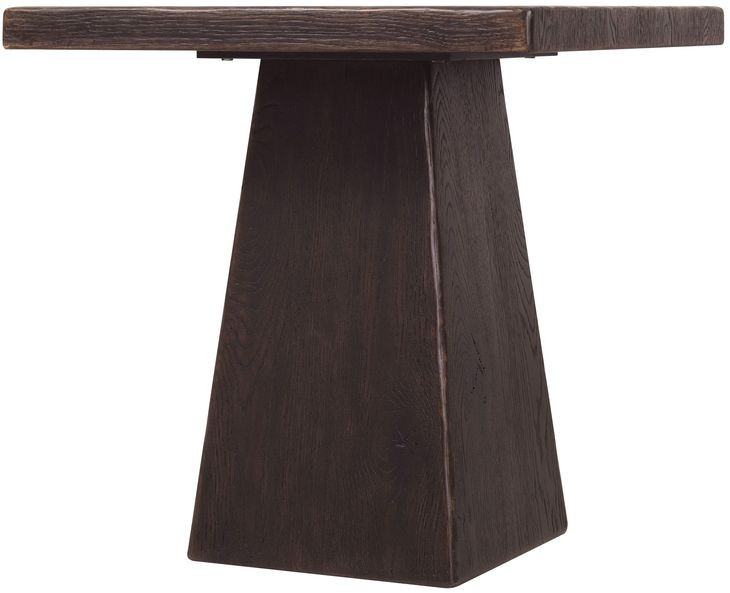 Timberline Black Square End Table