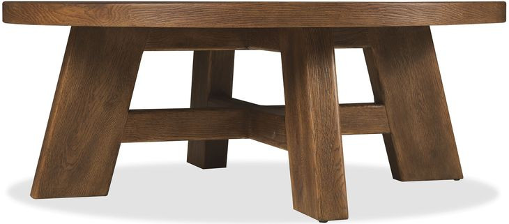 Timberline Medium Brown Round Cocktail Table