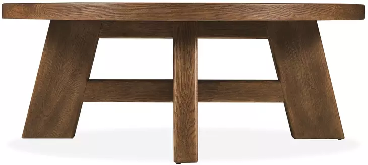 Timberline Medium Brown Round Cocktail Table