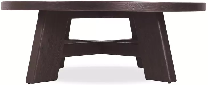 Driftwood Black Round Occasional Table Set