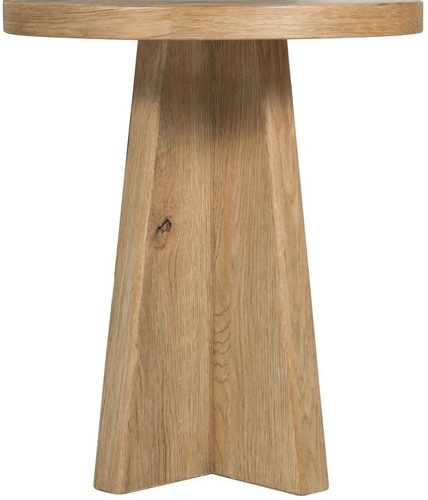 Timberline Light Brown Round End Table