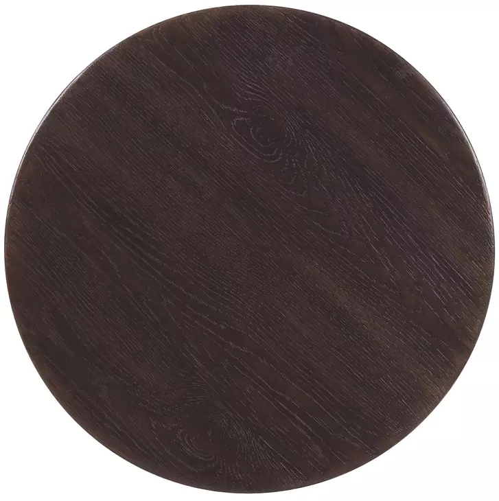 Timberline Black Round End Table