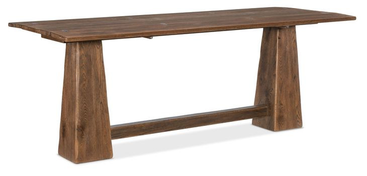 Driftwood Medium Brown 82" Flip Top Console Table