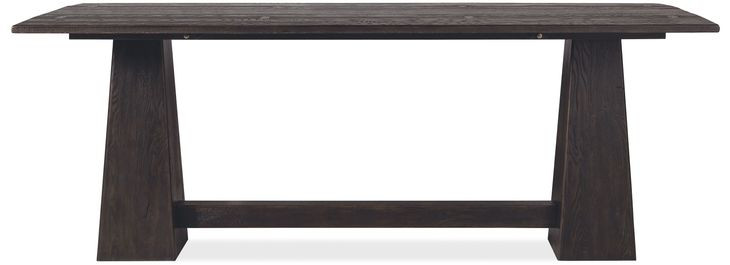 Driftwood Black 82" Flip Top Console Table