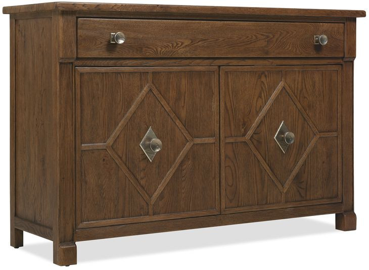Timberline Medium Brown 1 Drawer Hall Chest
