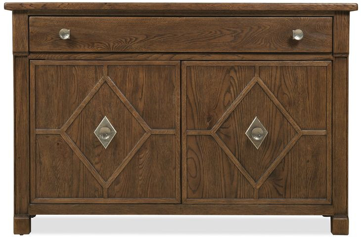 Timberline Medium Brown 1 Drawer Hall Chest