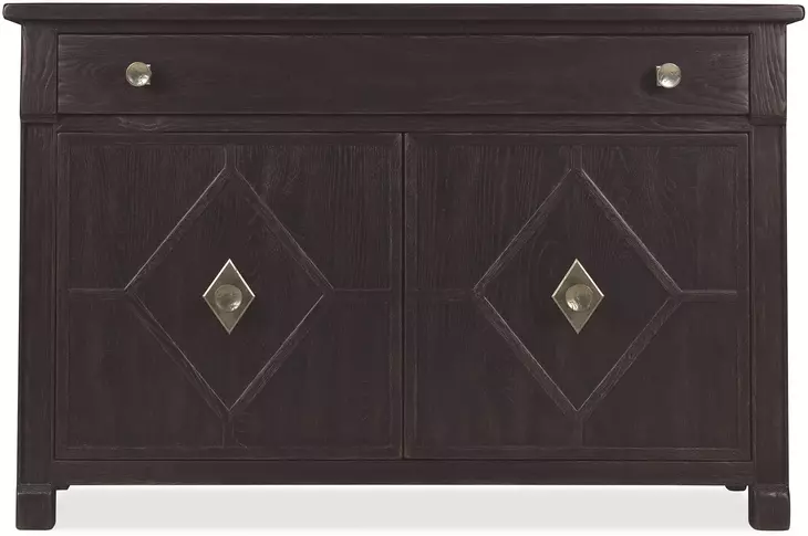 Driftwood Black 1 Drawer Hall Chest