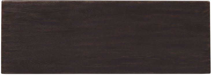 Driftwood Black 1 Drawer Hall Chest