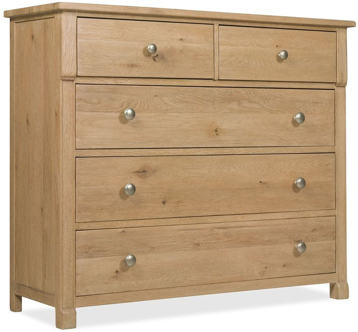 Timberline Light Brown 5 Drawer Chest