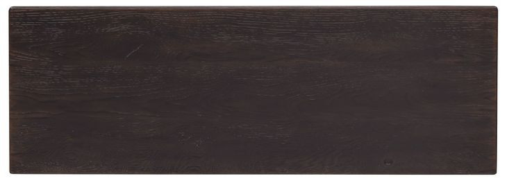 Driftwood Black 5 Drawer Chest