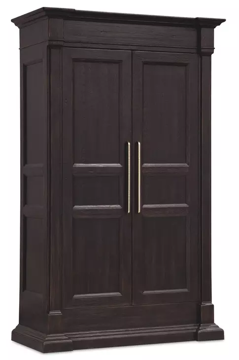 Timberline Black 2 Door Wardrobe