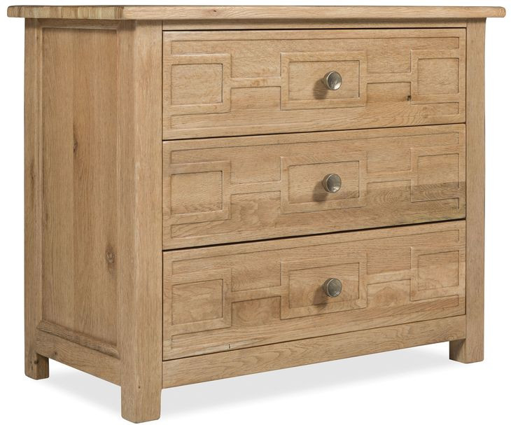 Driftwood Light Brown 3 Drawer Bachelor's Chest