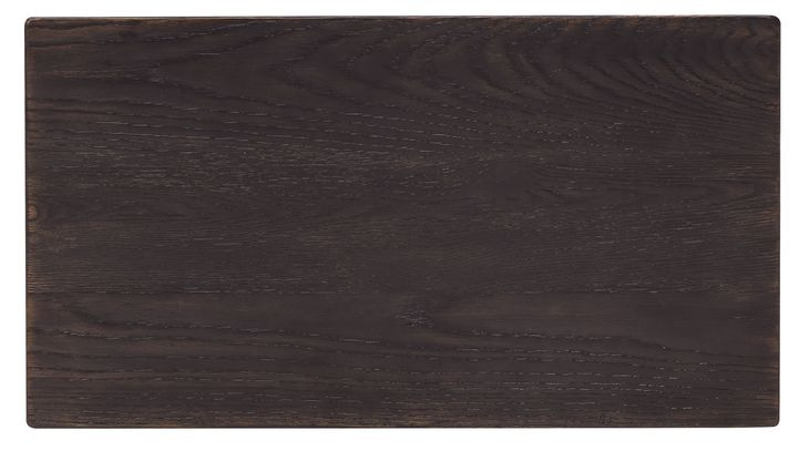 Driftwood Black 3 Drawer Nightstand with USB Charging