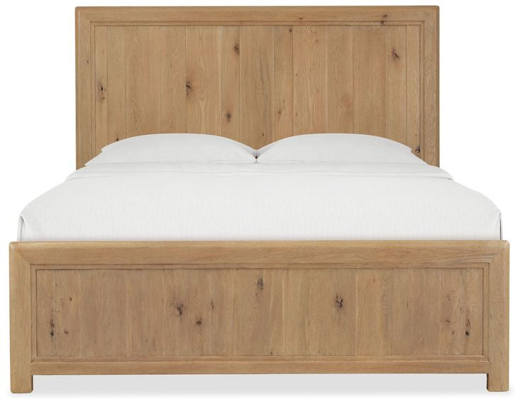 Timberline Light Brown California King Panel Bed