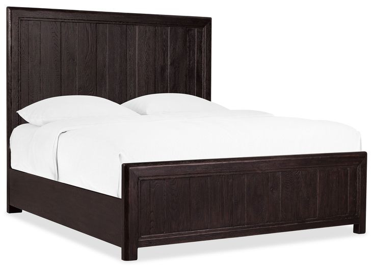Timberline Black California King Panel Bed