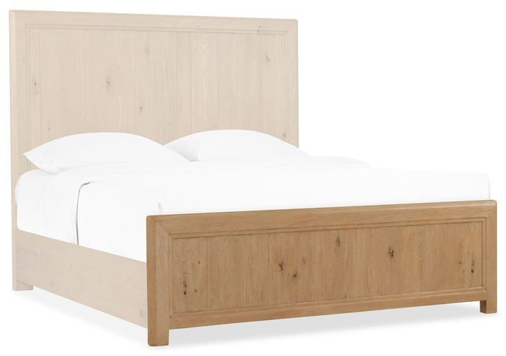 Timberline Light Brown California King Panel Bed