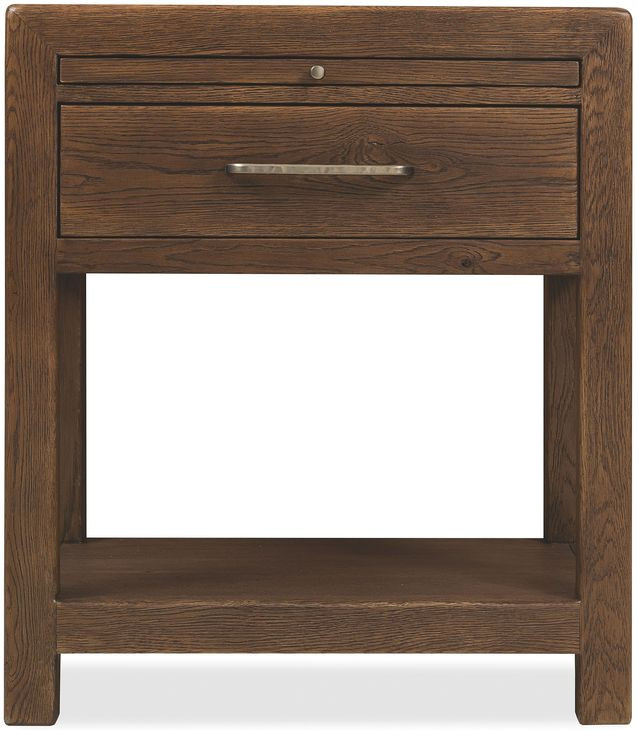 Timberline Medium Brown 1 Drawer Nightstand