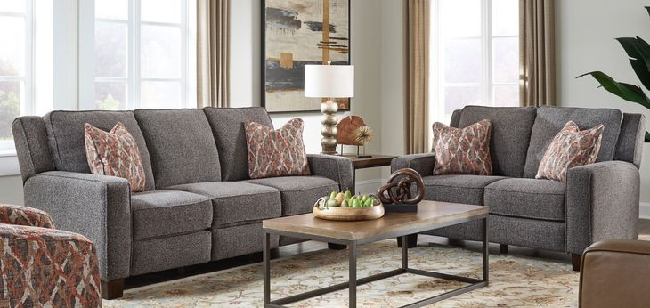 Primrose Hill Java Power Reclining Living Room Set with USB Charging