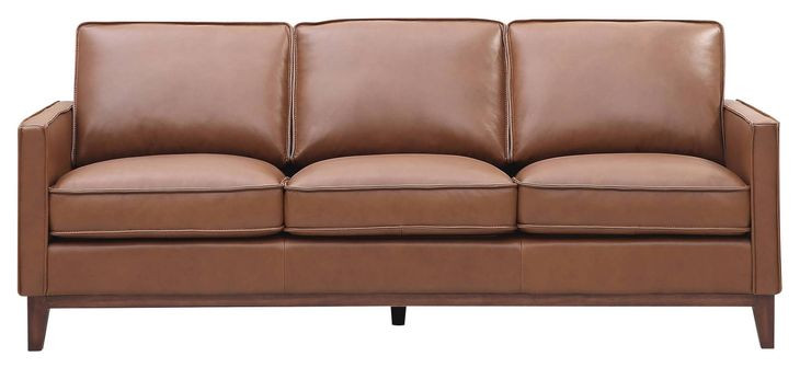 Weston Highland Saddle Leather 85" Sofa
