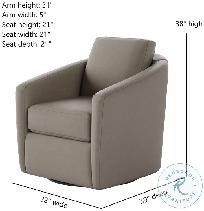 Daisey Maximus Sand Swivel Glider
