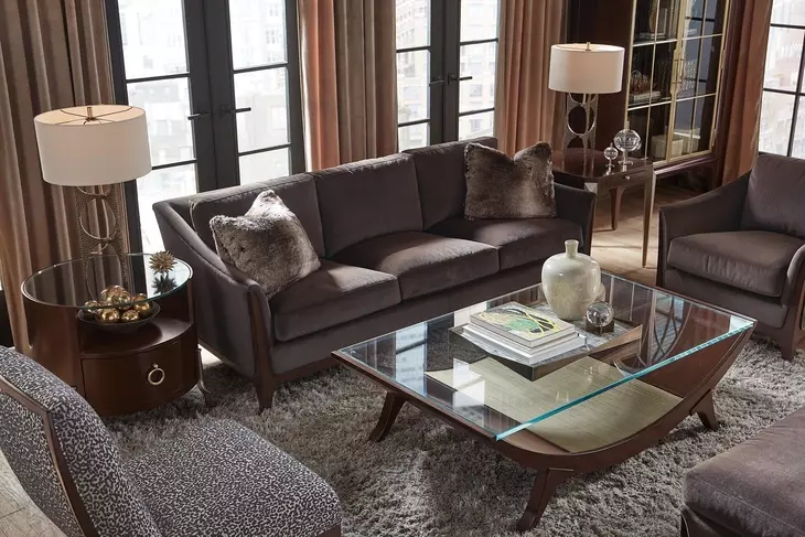 Isabella Brown 86" Sofa
