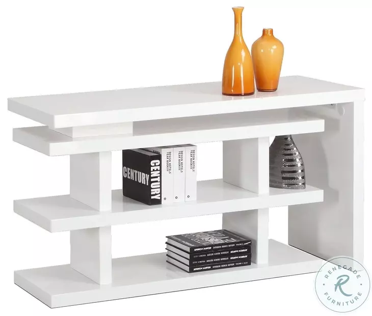 6915 Gloss White Desk