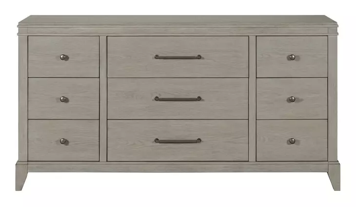 Newbury Sanctuary White 9 Drawer Dresser