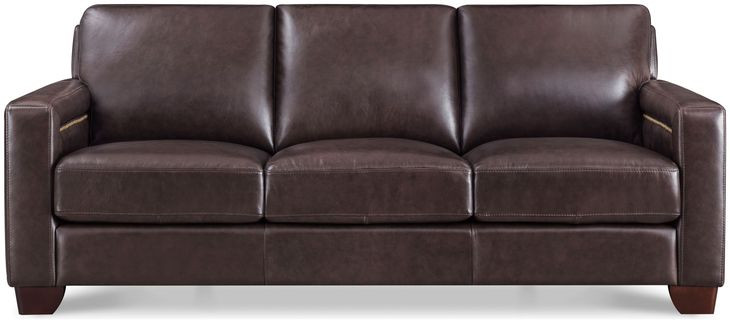 Kathleen Brown Leather Living Room Set