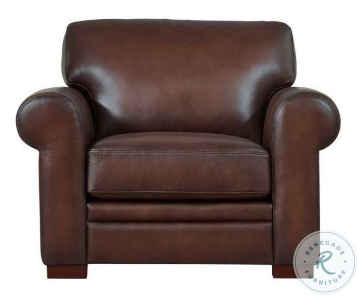 Danforth Caramel Top Grain Leather Chair