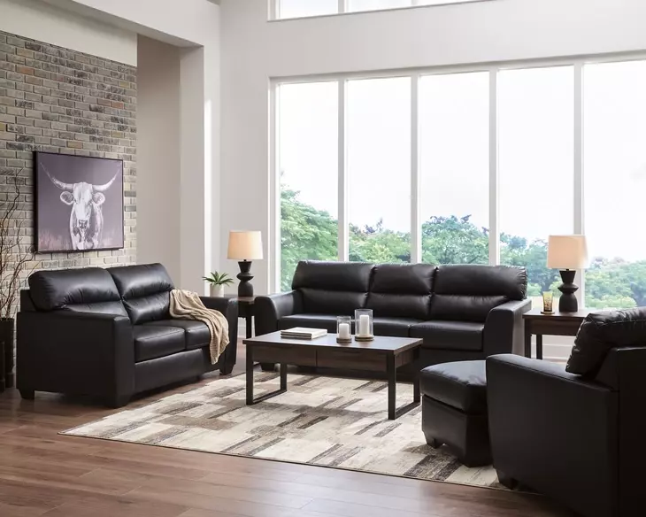 Gavello Midnight Living Room Set
