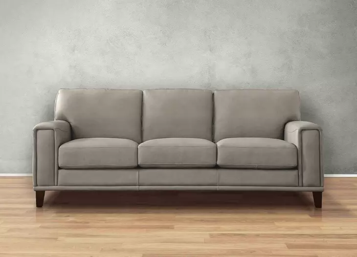 Halwyn Stone Leather Living Room Set