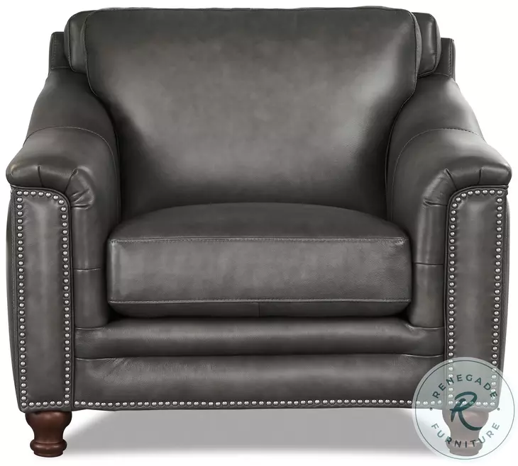 Bexley Ash Top Grain Leather Chair