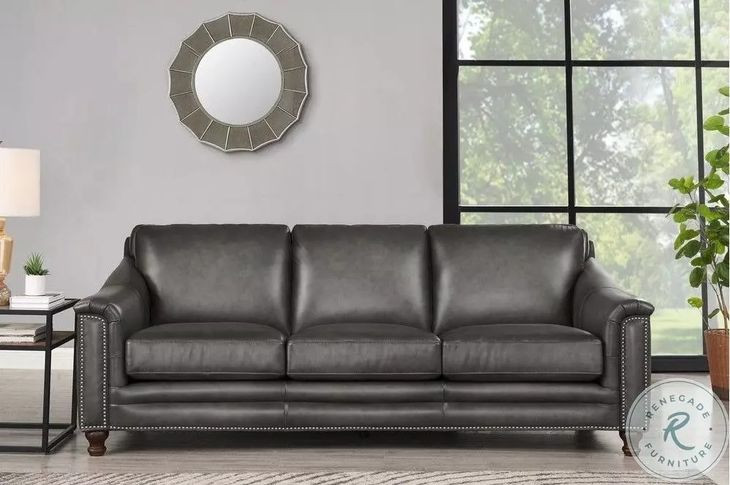 Bexley Ash Leather Living Room Set
