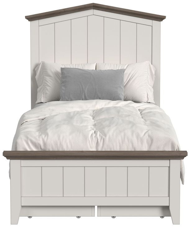 Lodge Cookies and Cream Twin Panel Bed