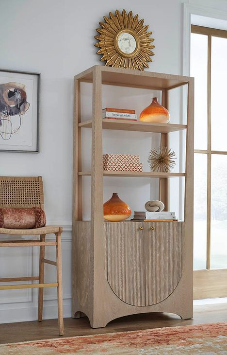 Santo Gold Leaf Sunburst Round Wall Mirror