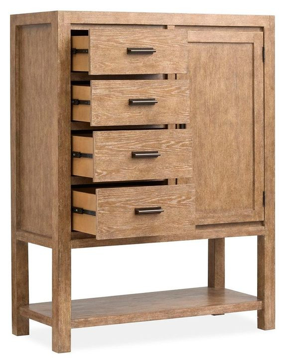 Foxrun Hollow Sierra Brown and Elite Dove Upholstered Panel Bedroom Set