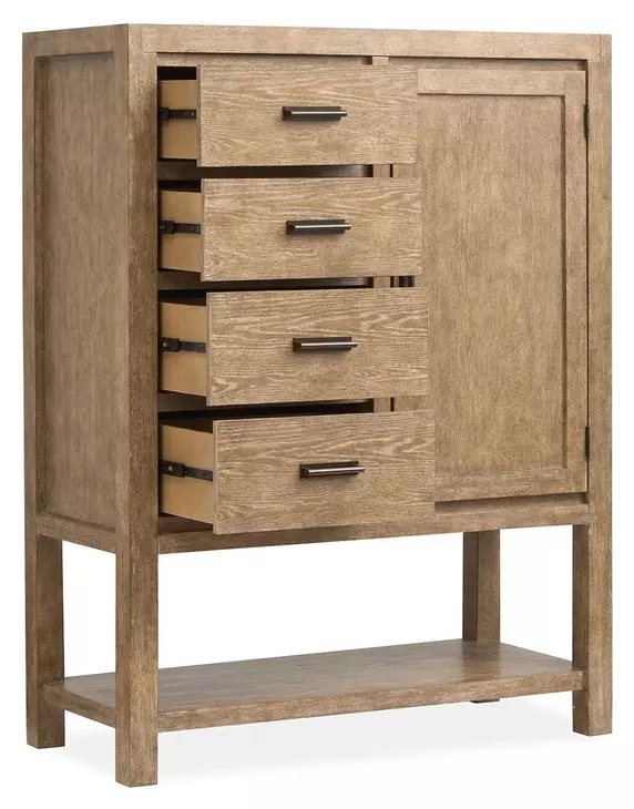 Foxrun Hollow Sierra Brown Storage Panel Bedroom Set