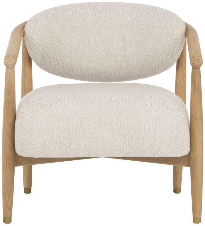 Sigrid Monument Oatmeal Upholstered Lounge Chair