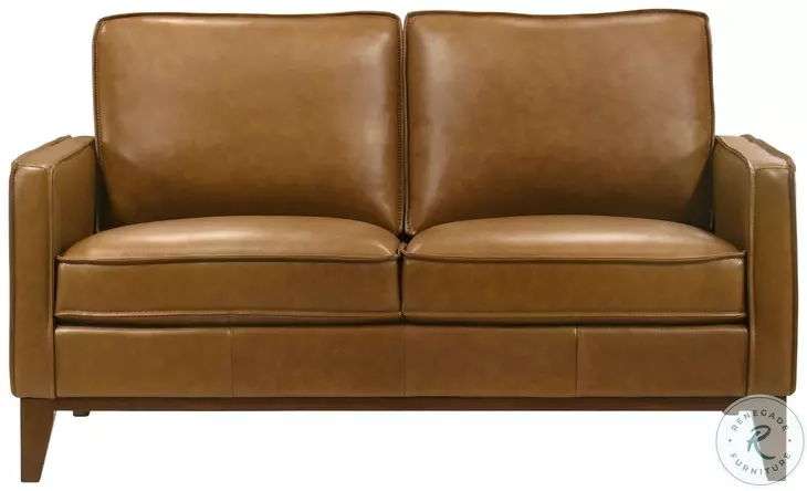 Caspar Caramel 59" Loveseat
