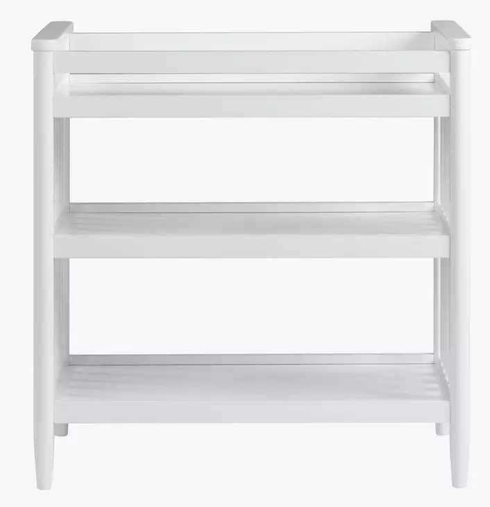 Modern Nursery White Changing Table