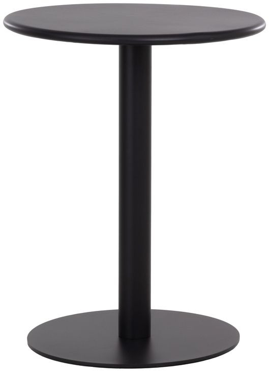 Macello Black Round Outdoor Bistro Dining Room Set