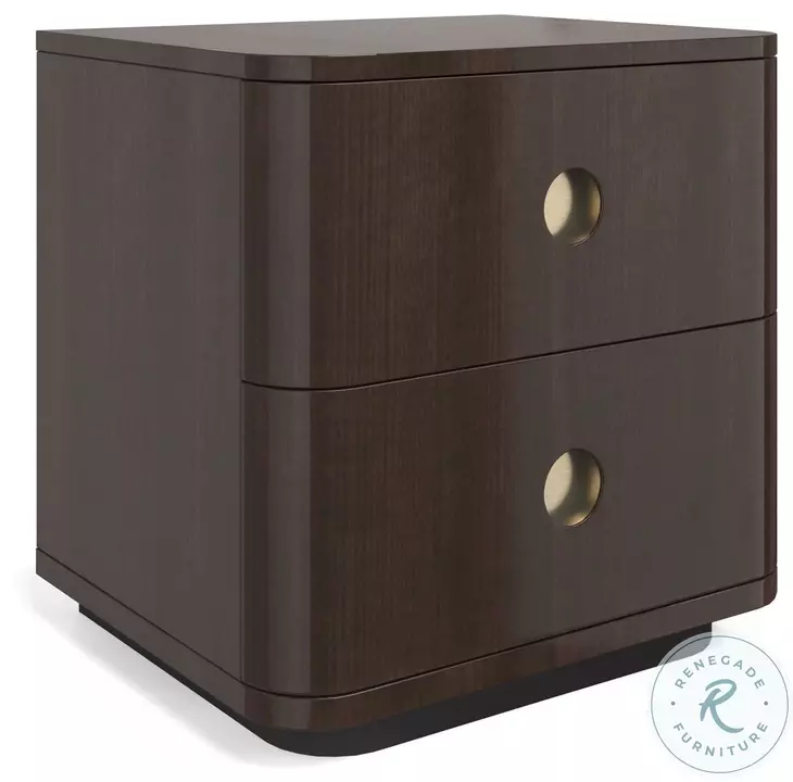 Bachelor Otter Gloss Small Nightstand