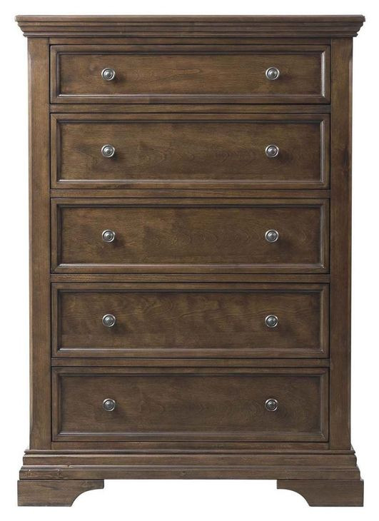 Olivia Rosewood 5 Drawer Chest