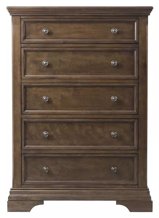 Olivia Rosewood 5 Drawer Chest