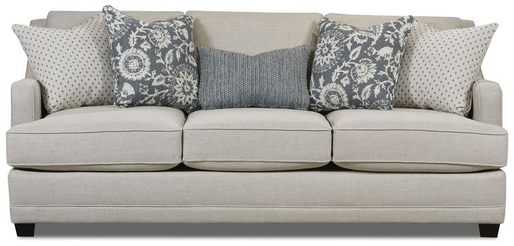 Prelude Feather Tan 87" Sofa