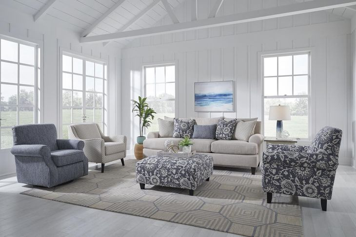 Prelude Feather Tan 87" Sofa