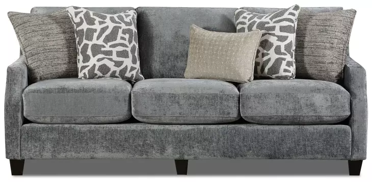 Scarborough Steel Blue 87" Sofa